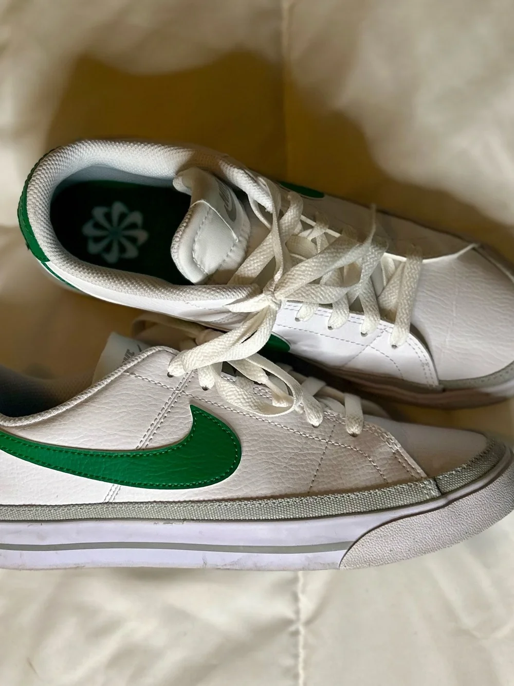 Nike Court Legacy Next Nature White Green Sz 8 – FQ8891-100